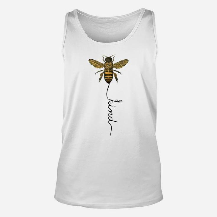 Cool Bee Kind Be Kind T Shirt Gift For Women Men Unisex Tank Top