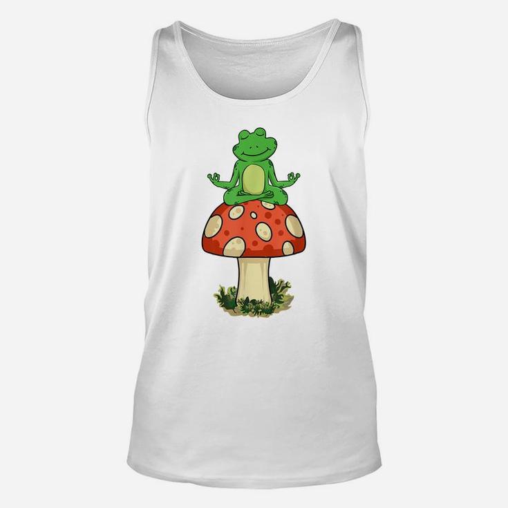 Cute Frog Mushroom - Frog Whisperer Unisex Tank Top