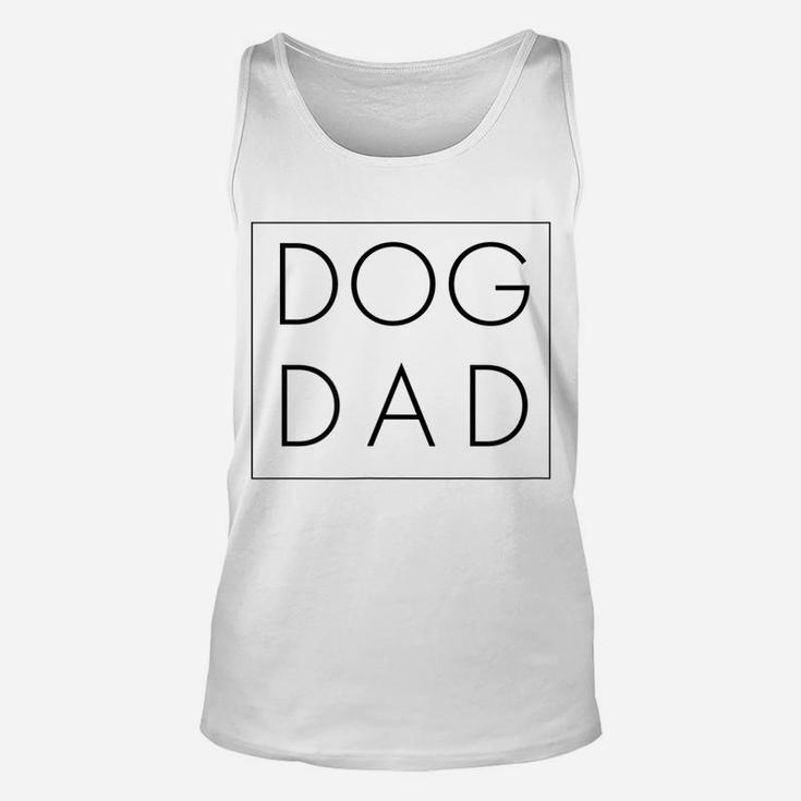 Dad Joke Design Funny Dog Dad Modern Father Unisex Tank Top