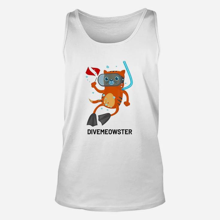 Dive Meowster Unisex Tank Top