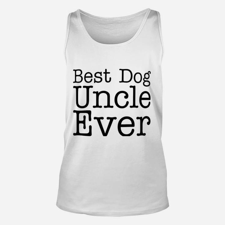 Dog Lover Best Dog Uncle Ever Unisex Tank Top