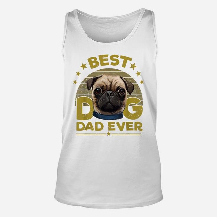 Dogs 365 Best Pug Dog Dad Ever Gift For Men Unisex Tank Top
