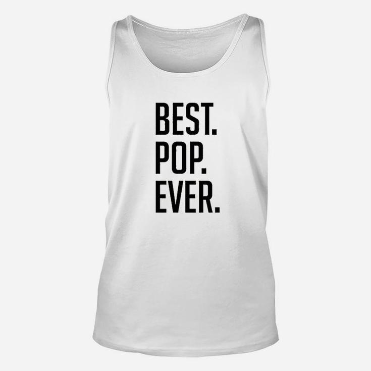 Father Day Best Pop Ever Graphic Design Unisex Tank Top