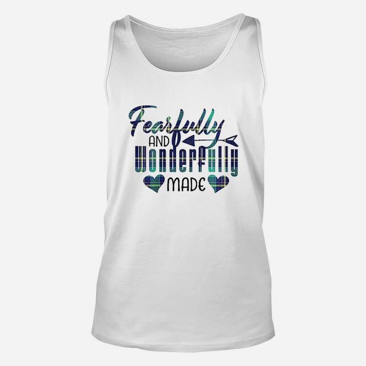 Fearfully Wonderfully Made Unisex Tank Top
