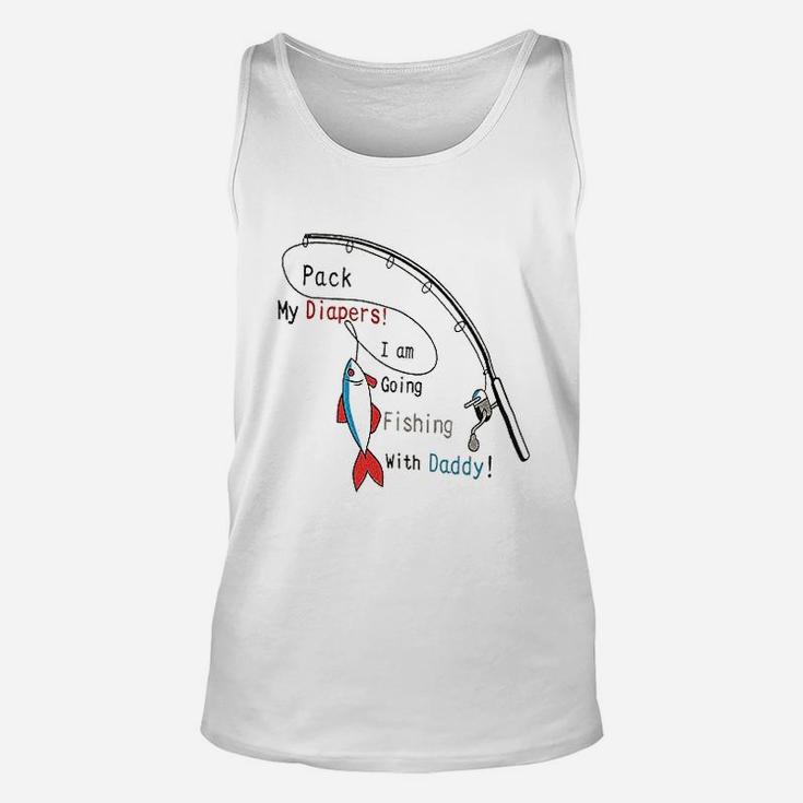Fishing With Daddy Unisex Tank Top