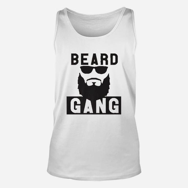 Funny Beard Gang Unisex Tank Top