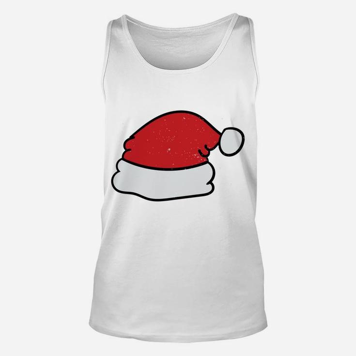Funny Team Santa Matching Family Group Christmas Gift Unisex Tank Top