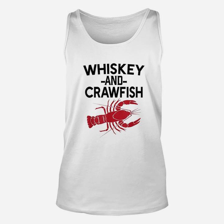Funny Whiskey And Crawfish Unisex Tank Top