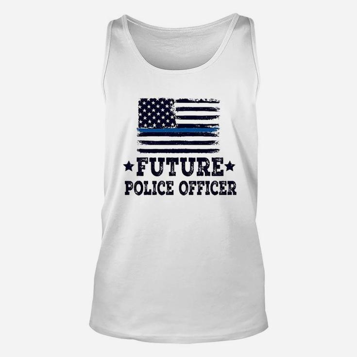 Future Police Officer Unisex Tank Top