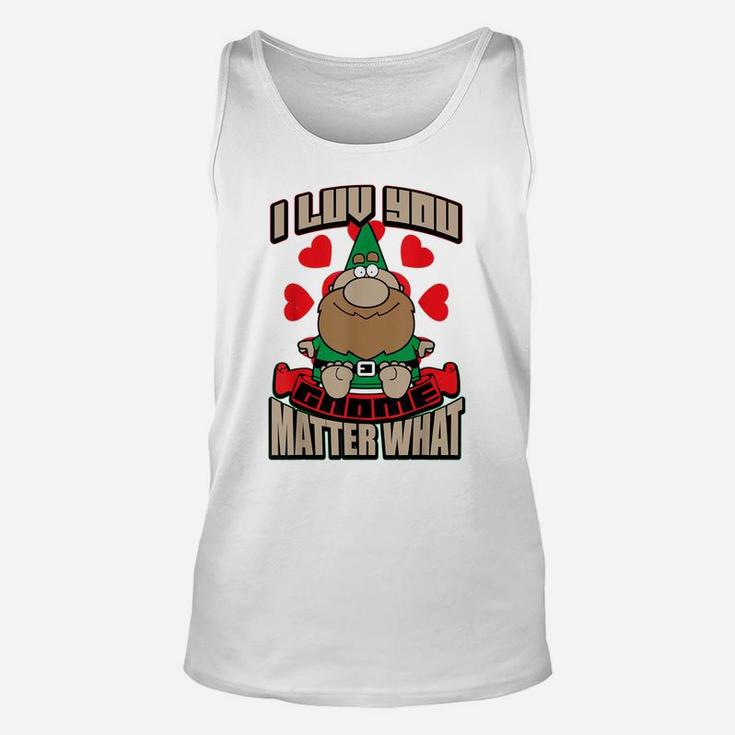 Gardener Gnome Valentine's Day Shirt For Men Women Unisex Tank Top