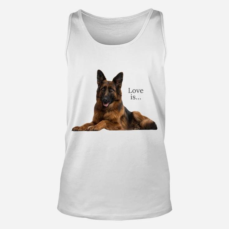 German Shepherd Shirt Shepard Dog Mom Dad Love Pet Puppy Tee Sweatshirt Unisex Tank Top