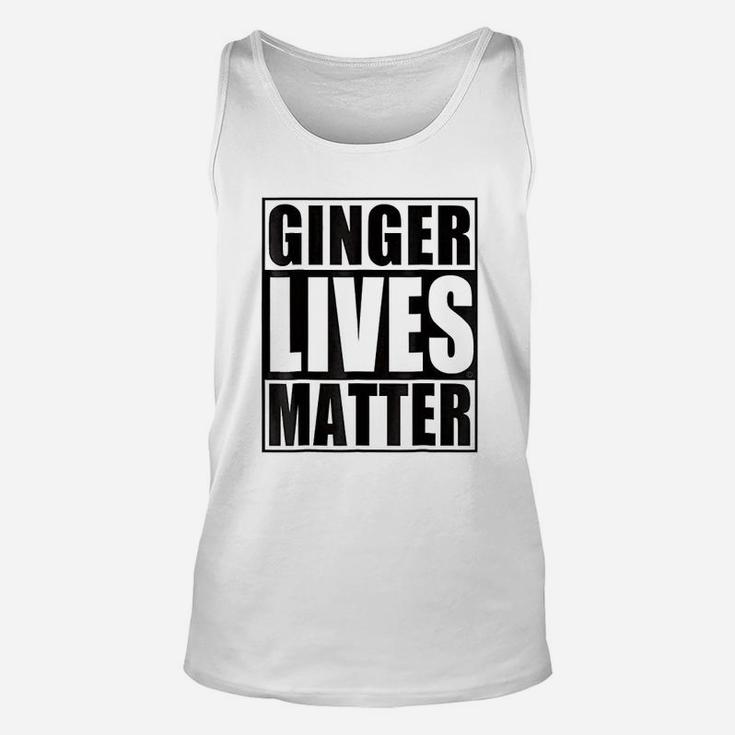 Ginger Lives Matter Unisex Tank Top