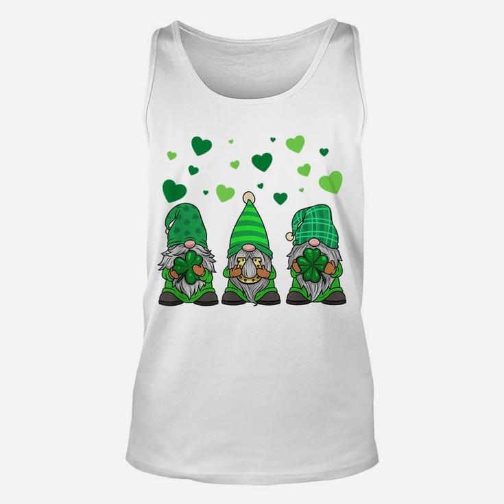 Gnome Leprechaun Green Gnomes Tomte St Patrick's Day Gift Unisex Tank Top
