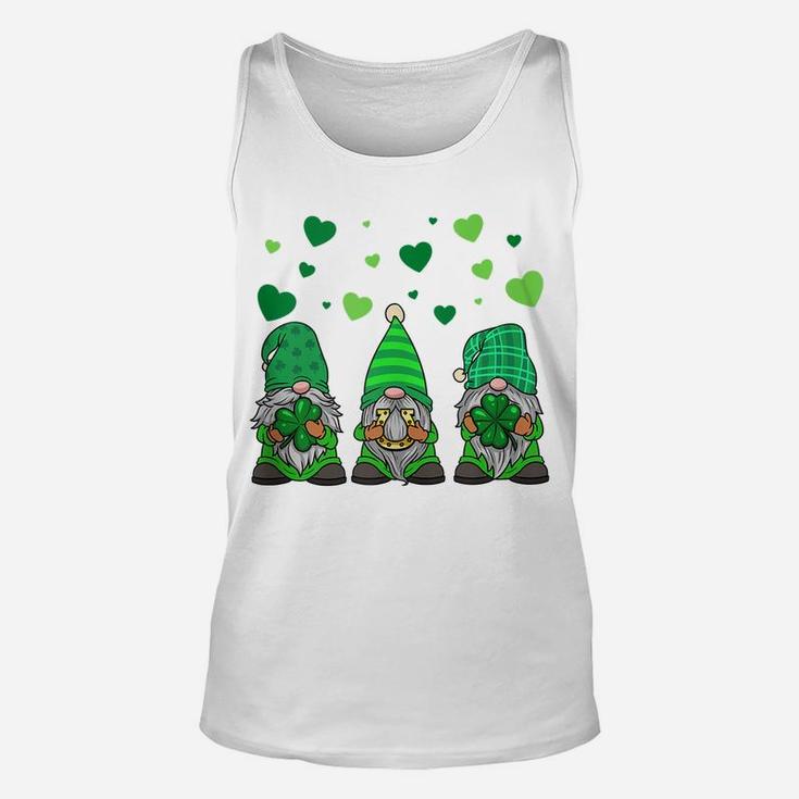 Gnome Leprechaun Green Gnomes Tomte St Patrick's Day Gift Unisex Tank Top