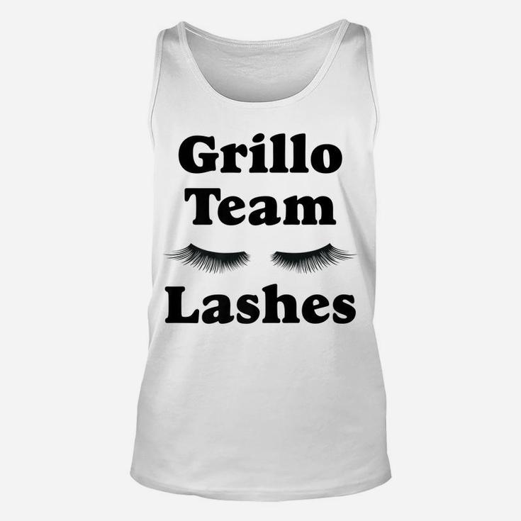 Grillo Baby Reveal Team Lashes Unisex Tank Top