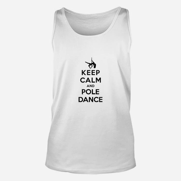 Halten Sie Ruhe Und Pole Tanz TankTop