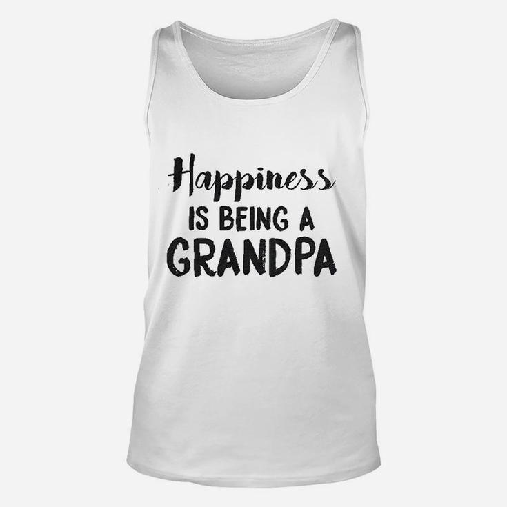 Happiness Is Being A Grandpa Unisex Tank Top