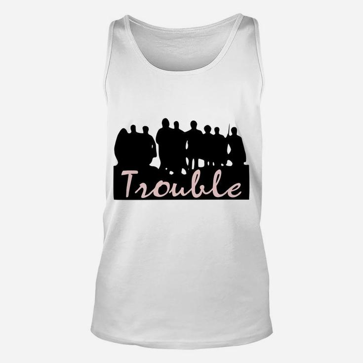 Here Comes Trouble Unisex Tank Top