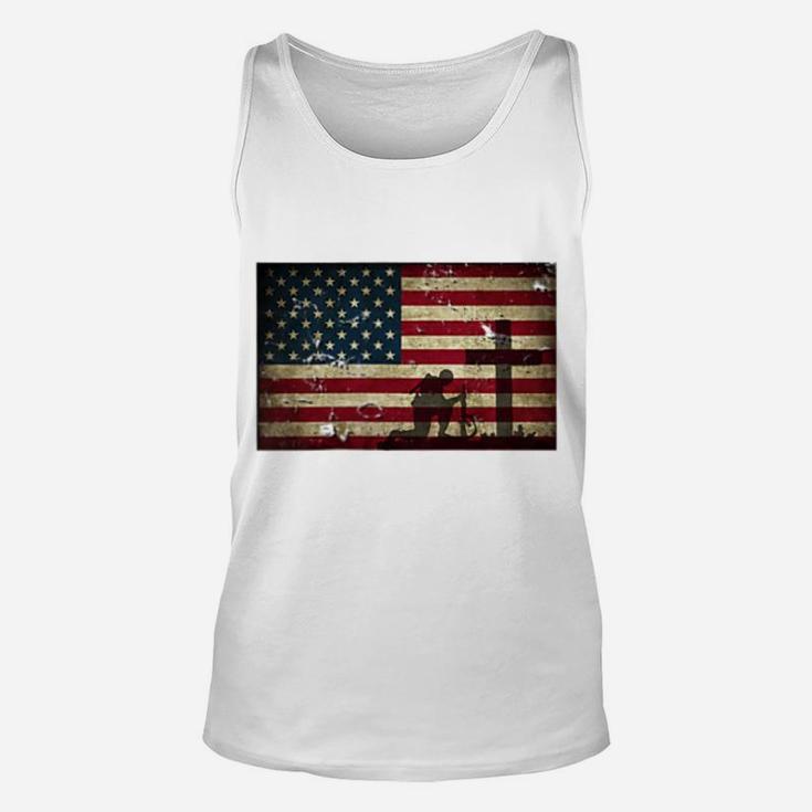 Home Of The Free Because Of The Brave - Veterans Tshirt Unisex Tank Top