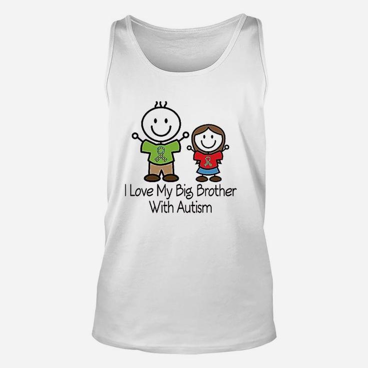 I Love My Brother Unisex Tank Top