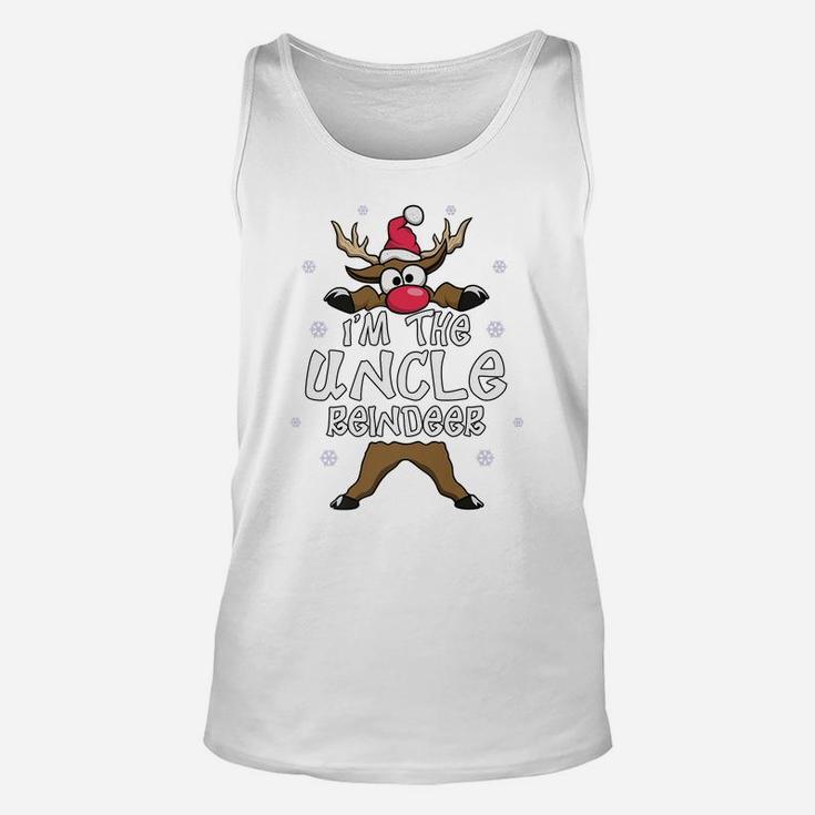 Im The Uncle Reindeer Cute Matching Family Christmas Pj Unisex Tank Top