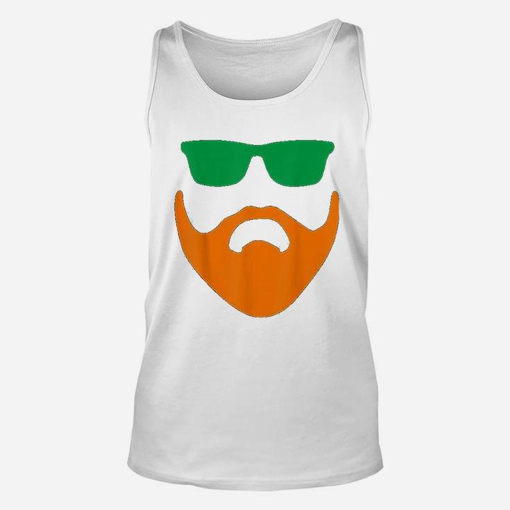 Irish Beard Ireland St Pattys Ginger Unisex Tank Top