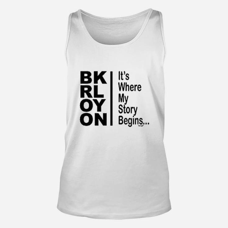 It Is Where My Story Begins Unisex Tank Top