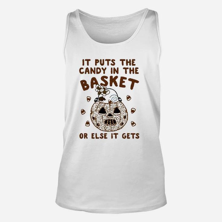 It Puts The Candy In The Basket Unisex Tank Top