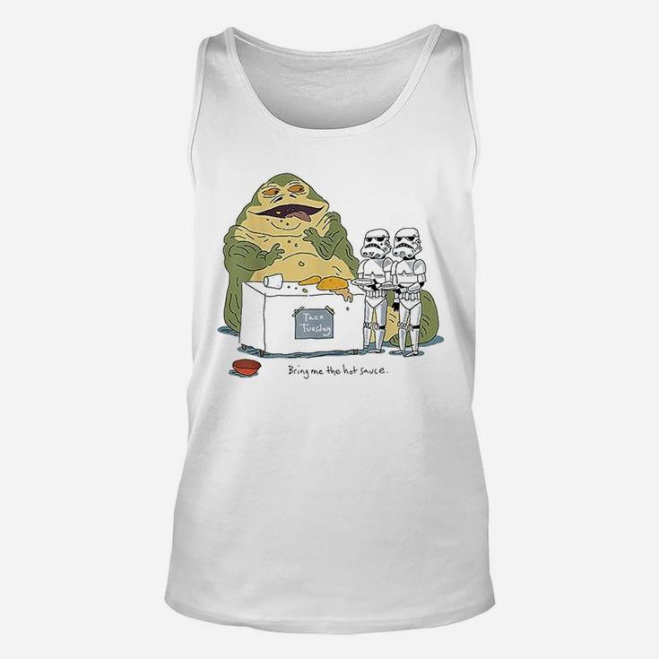 Jabba The Hutt Taco Tuesday Bring Me The Hot Sauce Unisex Tank Top