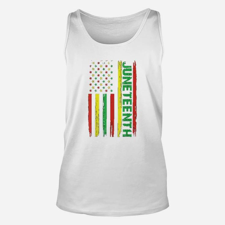 Juneteenth In A Flag Unisex Tank Top