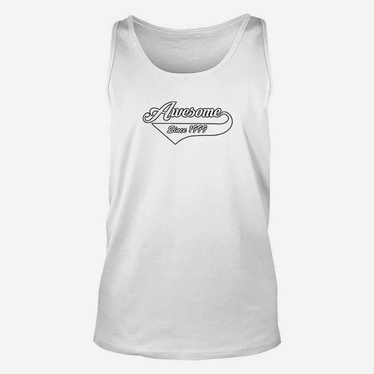 Junior Awesome Since 1999 With Tail Gift Unisex Tank Top