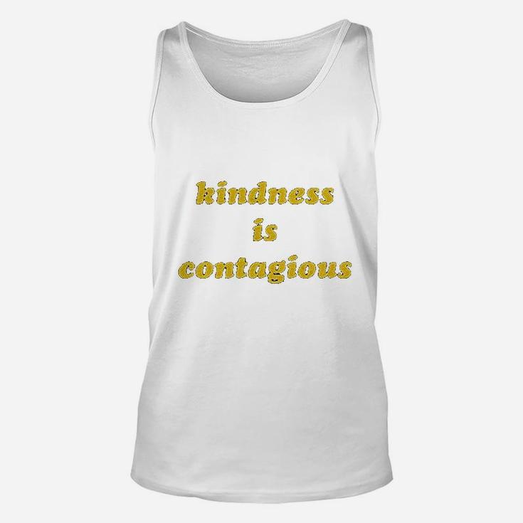 Kindness Is Contagious Unisex Tank Top