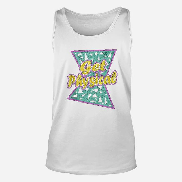Lets Get Physical Workout Gym Totally Rad 80S Unisex Tank Top