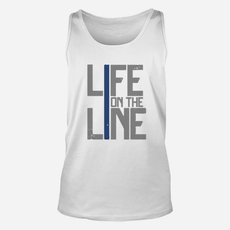 Life On The Line Unisex Tank Top