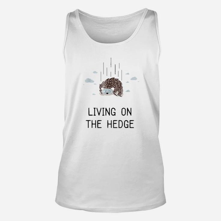 Living On The Hedgehog Unisex Tank Top