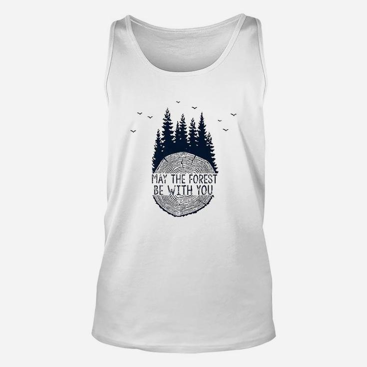 May The Forest Be With You  Earth Day May The Fourth Unisex Tank Top