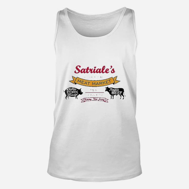 Meat Market Funny Meat Pork Store Satriales Lover Gift Unisex Tank Top