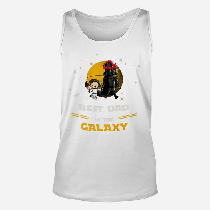 Mens Father And Daughter - Best Dad In The Galaxy Unisex Tank Top