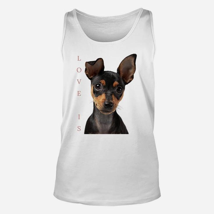 Miniature Pinscher Shirt Dog Mom Dad Tshirt Love Puppy Pet Sweatshirt Unisex Tank Top