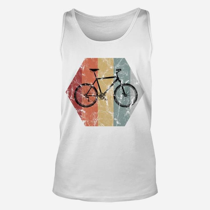 Mountain Bike Bicycle - Retro Vintage Men Ladies Sweatshirt Unisex Tank Top