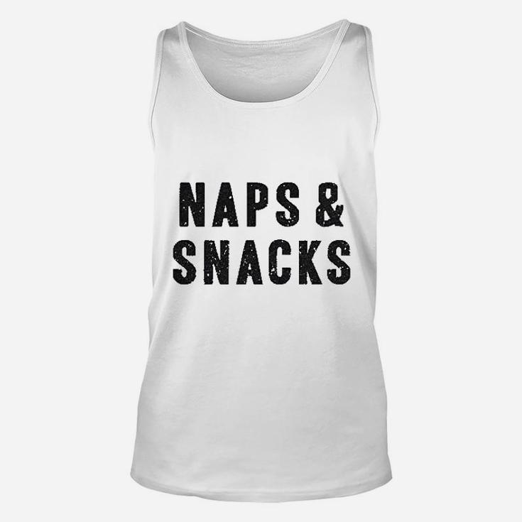 Naps And Snacks Unisex Tank Top