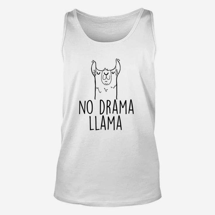 No Drama Llama Unisex Tank Top