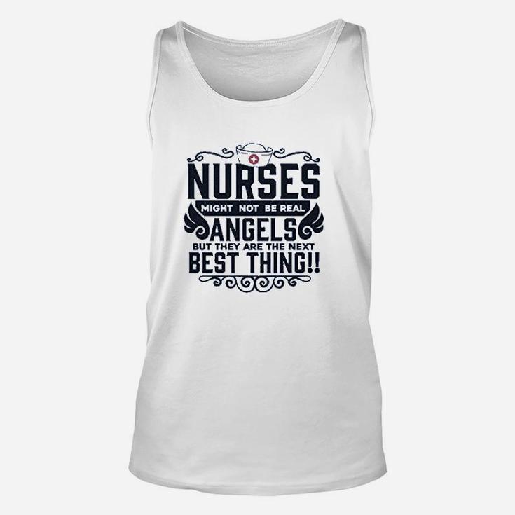 Nurse Lover Not Real But Next Best Thing Frontline Medical Collection Unisex Tank Top