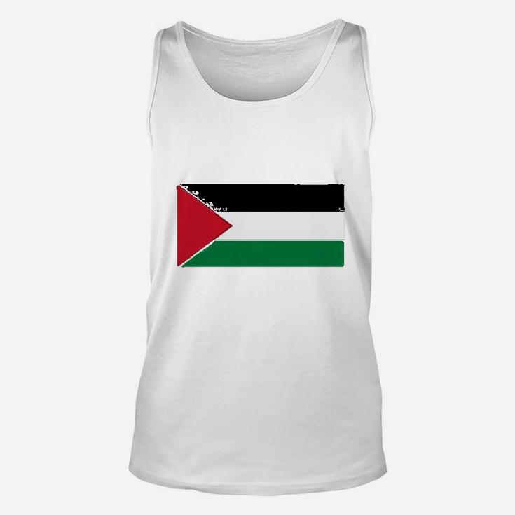 Palestine Country Flag Unisex Tank Top
