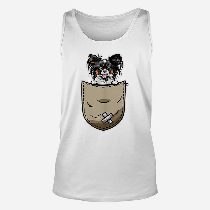 Papillion Dog Lovers And Pocket Owner Unisex Tank Top