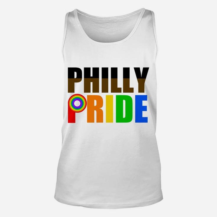 Philly Gay Pride New Rainbow Flag Unisex Tank Top