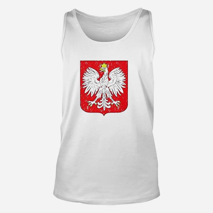 Poland Coat Of Arms Unisex Tank Top