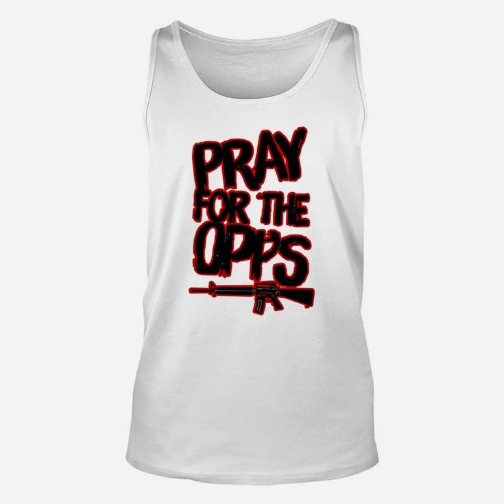 Pray For The Opps Unisex Tank Top