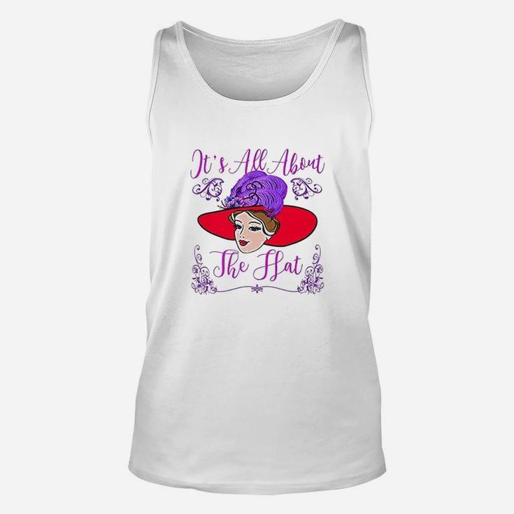 Red Hat Its All About The Hat Vintage Style Unisex Tank Top