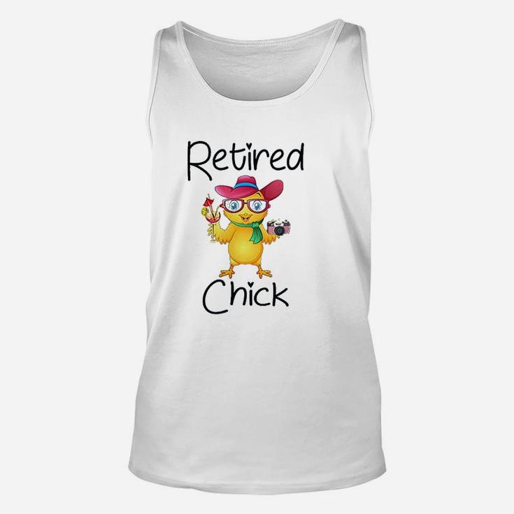 Retired Chick Chicken Unisex Tank Top